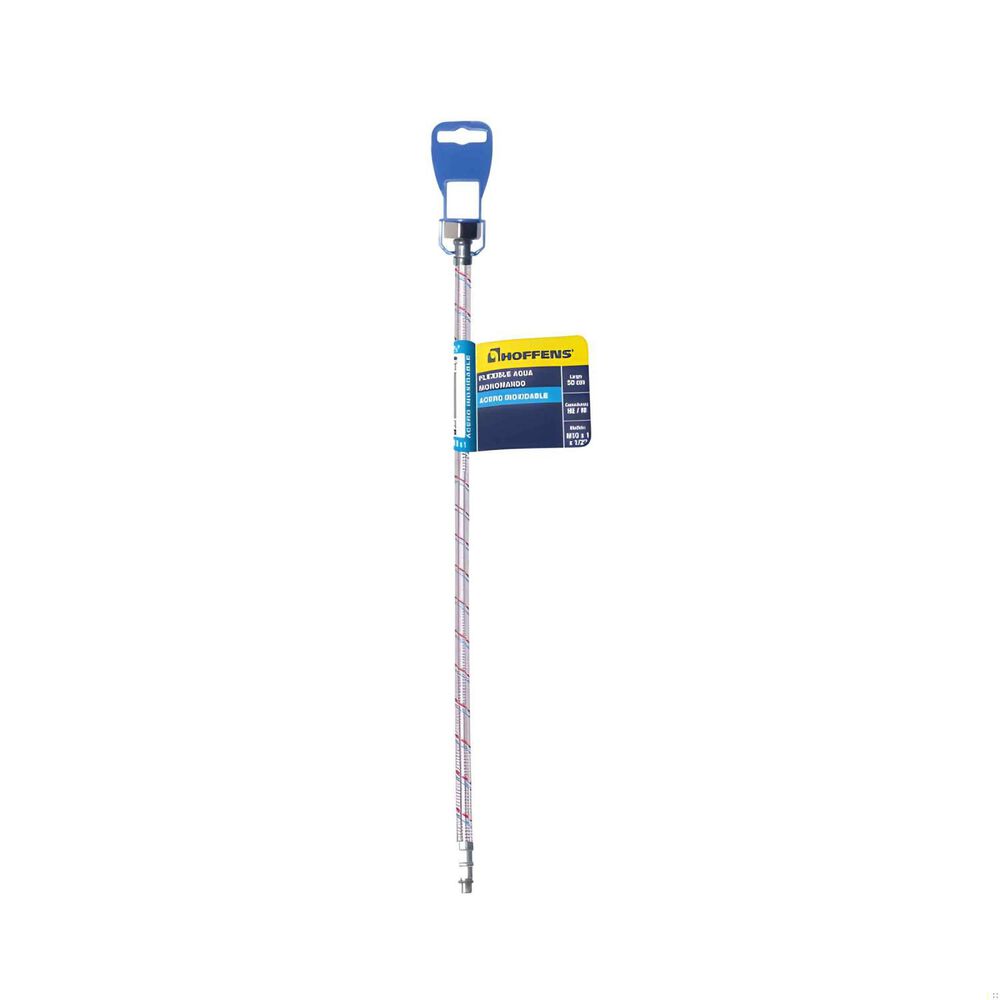 Flexible De Agua Acero Inoxidable Hi-he 1/2" X M10 35cms - Hoffens image number 0.0