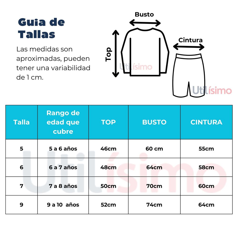 Traje De Ba&ntilde;o Spf Uv50+ 2 Piezas Manga Larga Ni&ntilde;o Fish Navy image number 2.0