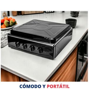 Cusimax Cocina A Gas Portátil Premium - 4 Platos