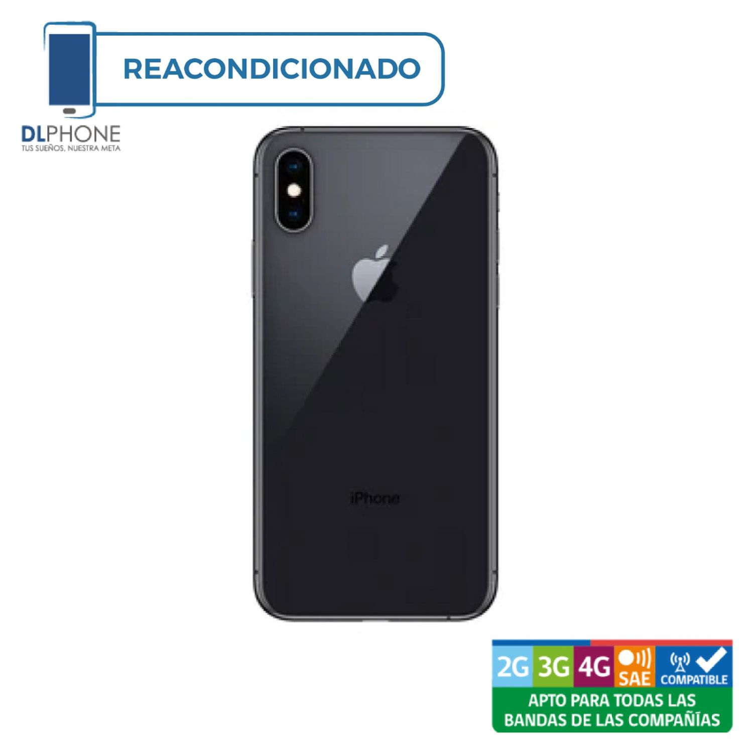 Apple Iphone Xs 256gb Negro Reacondicionado image number 1.0