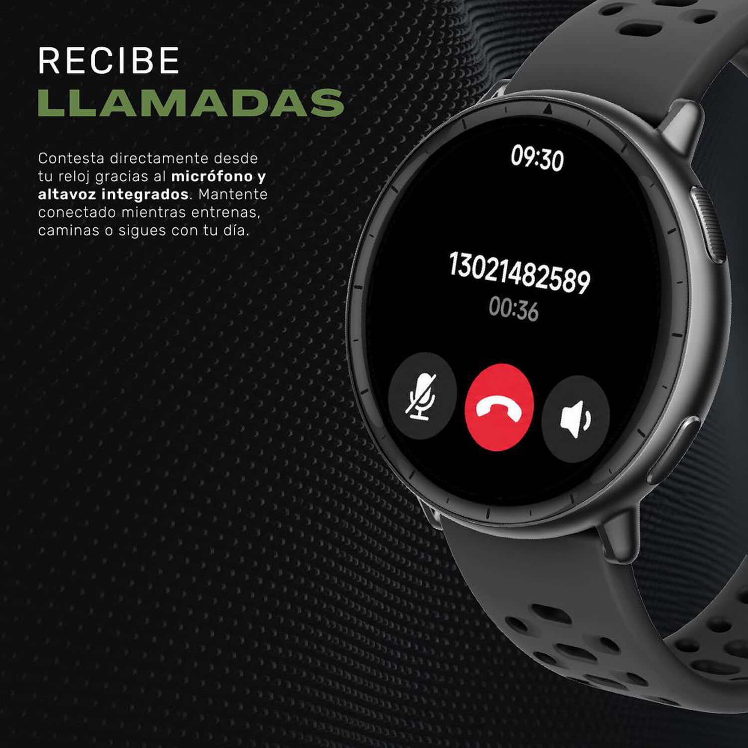 Reloj Smartwatch Gps Shar T1 43,5mm Black Lhotse image number 5.0