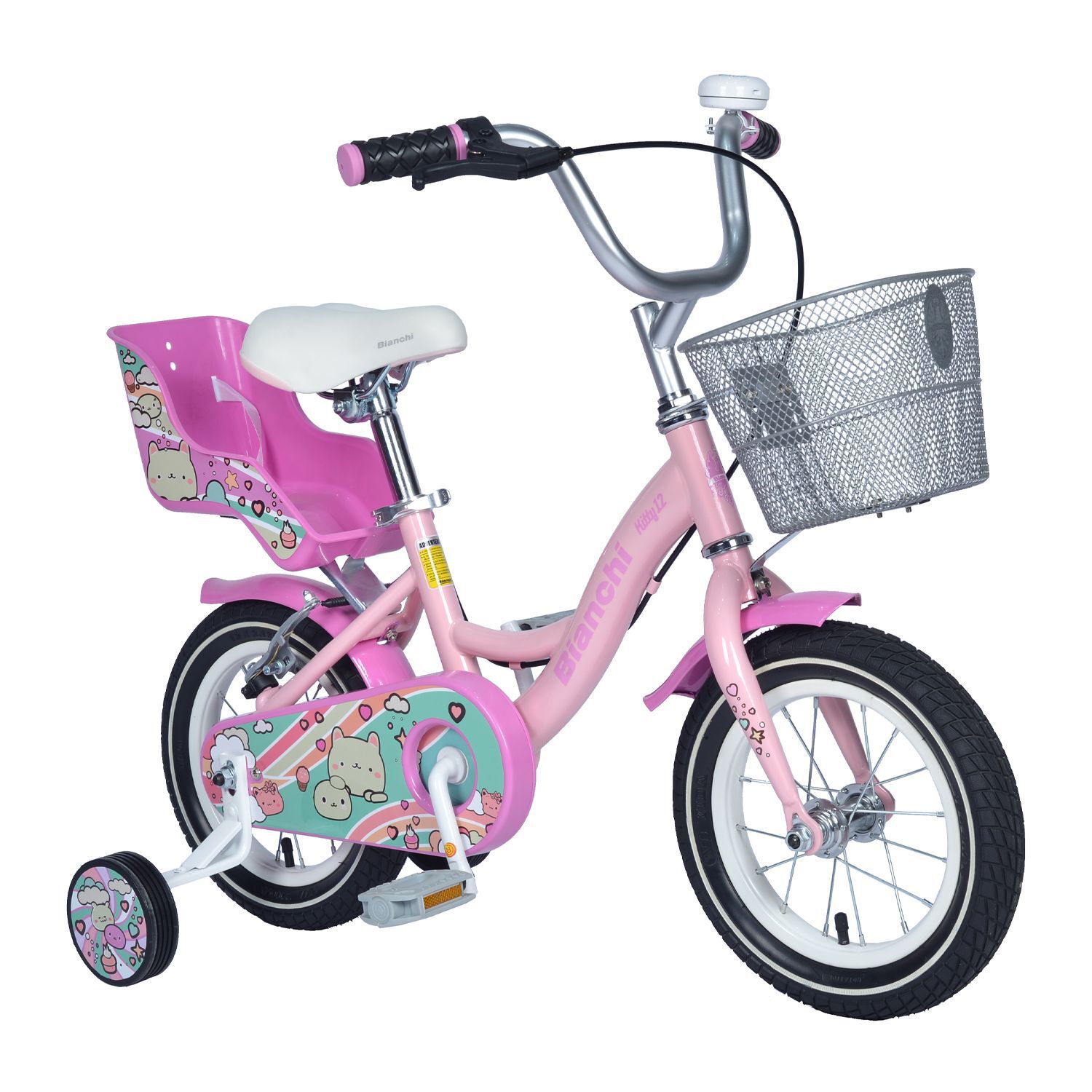 Bicicleta Infantil Bianchi Kitty 12 / Aro 12 image number 1.0