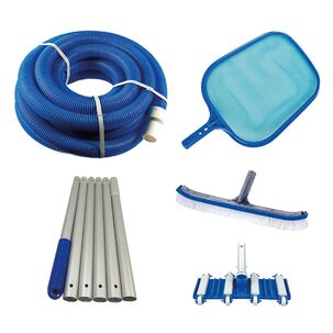 Limpiafondos Piscina Homely + P&eacute;rtiga 2.4m + Accesorios