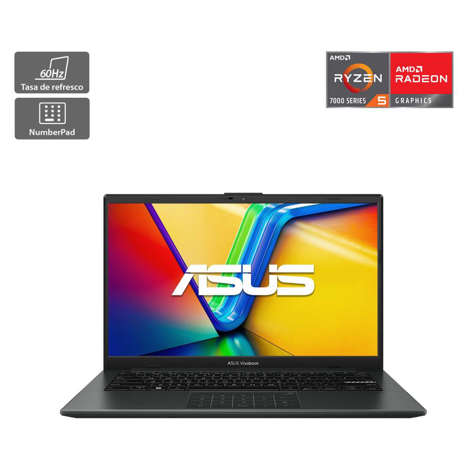 Notebook 14" Asus Vivobook Go 14 / AMD Ryzen 5 / 8 GB RAM / 512 GB SSD image number 0.0