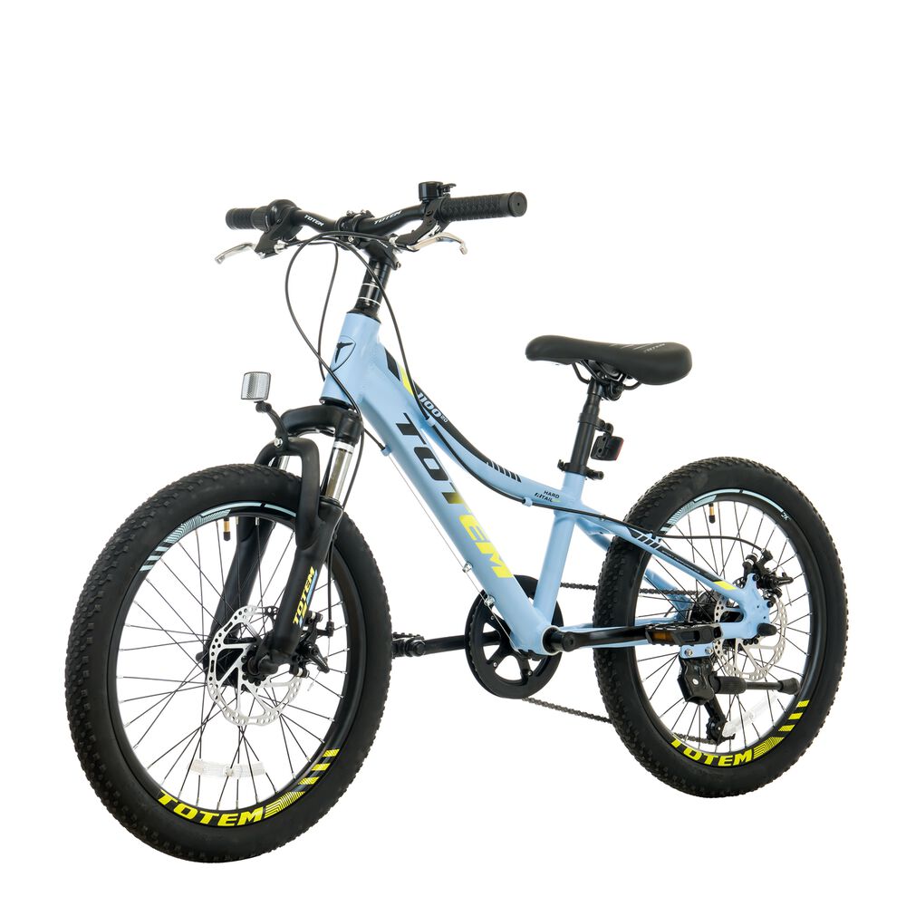 Bicicleta Totem Mtb Aro 20 Modelo 1100 Celeste image number 6.0