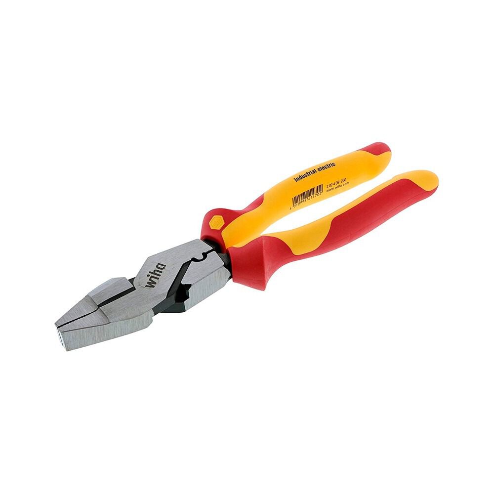 Alicate Universal 9.5'' Aislado 1000v Con Crimpeador - Wiha image number 0.0