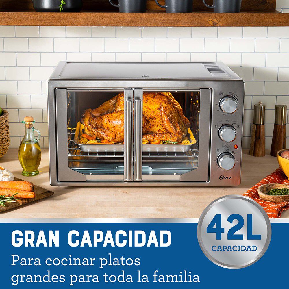 Horno Oster Con Freidora De Aire Y Antiadherente Tssttvfdmafns image number 1.0