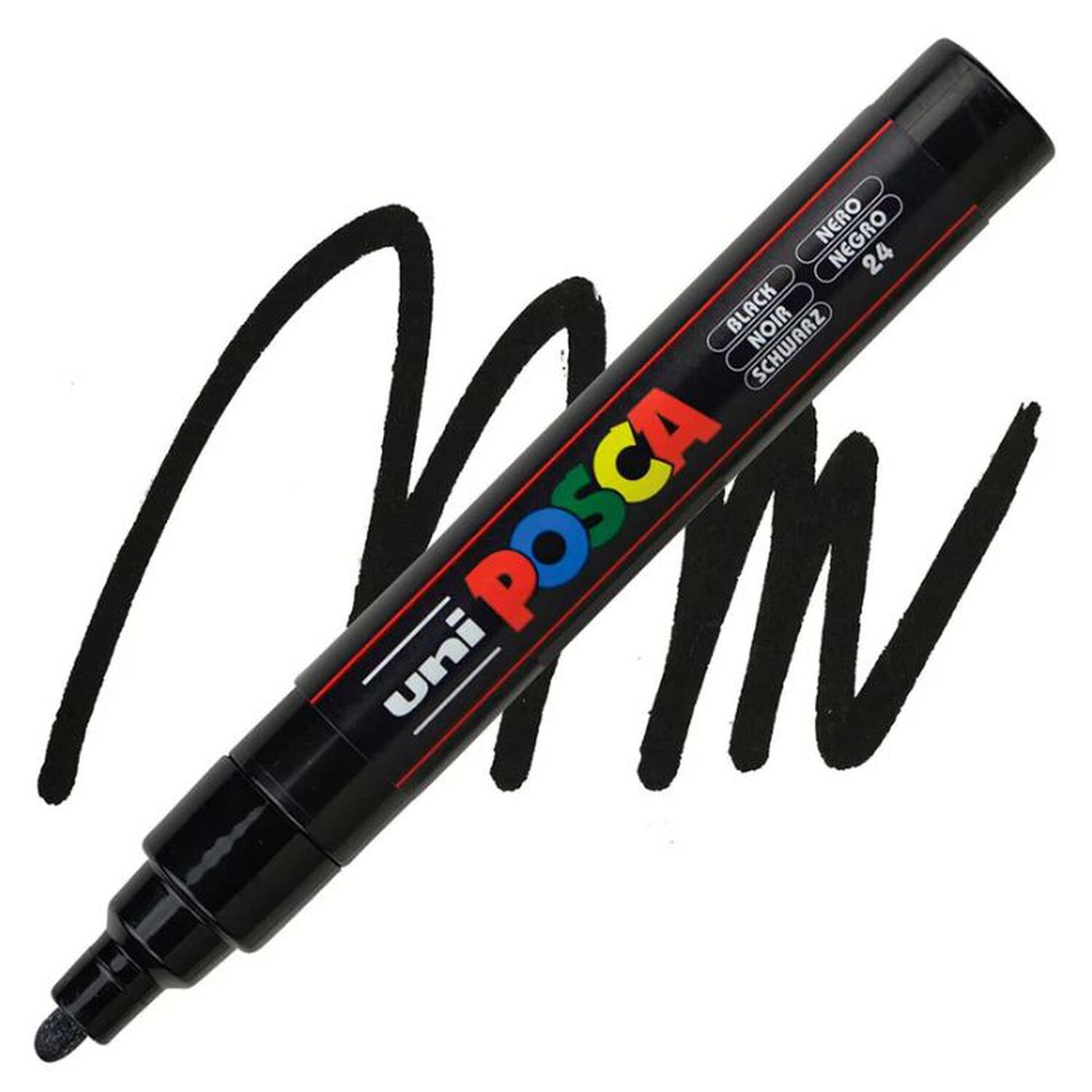 Marcador Acr&iacute;lico Negro 5m Posca image number 0.0