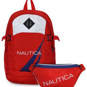 Mochila Atlas + Banano Kappa Rojo Nautica