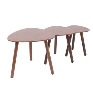 Pack De 3 Mesas De Centro O Laterales Madera