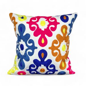 Pack 2 Fundas Bordada De 45cm X 45cm Con Cierre Oculto Fb1-13