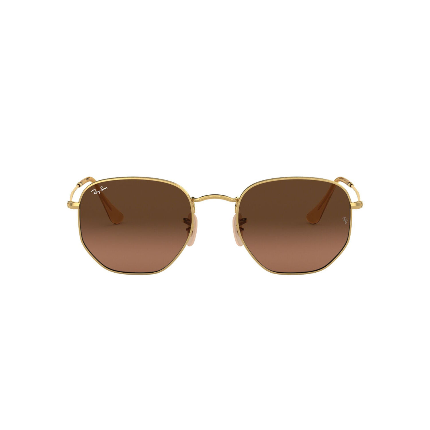 Lentes De Sol Hexagonal Dorado Ray-ban image number 0.0