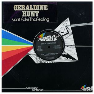 Geraldine Hunt - Can't Fake The Feeeling | 12" Maxi Single Usado