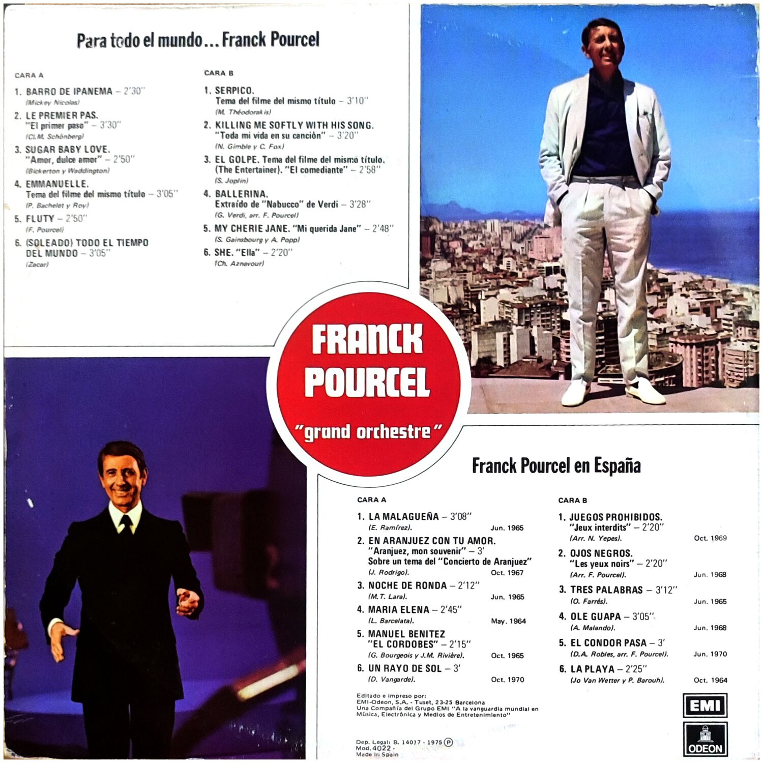 Frank Pourcel - Para Todo El Mundo (2lp) | Vinilo Usado image number 1.0