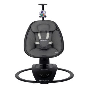Columpio El&eacute;ctrico Nu-motion Infinity Negro Con Pantalla T&aacute;ctil Y Control