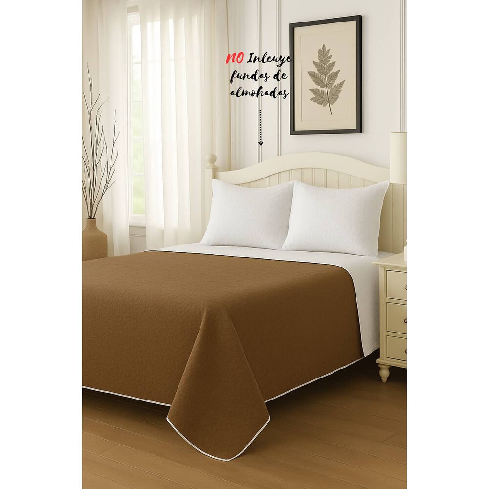 Cobertor Quilt Reversible 2 Plazas 240x260cm image number 2.0