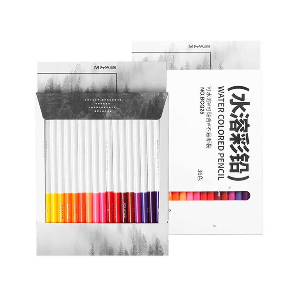 Miya L&aacute;pices Acuarelables 36 Colores image number 0.0