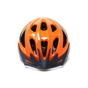 Casco Radical Mountain Mtb Nt Con Luz Naranjo Negro L 58-62cm