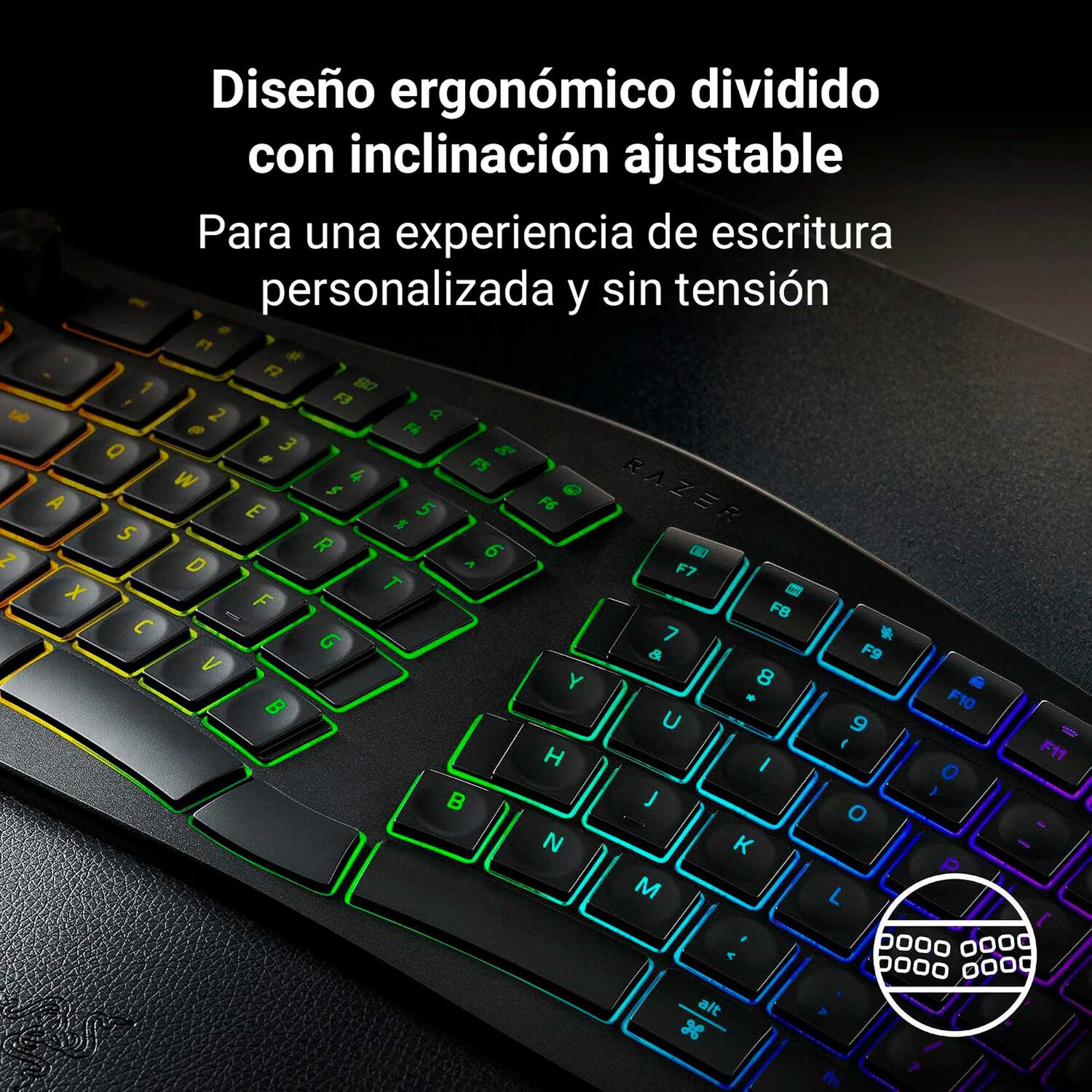 Teclado Gamer Razer Pro Type Ergo image number 6.0
