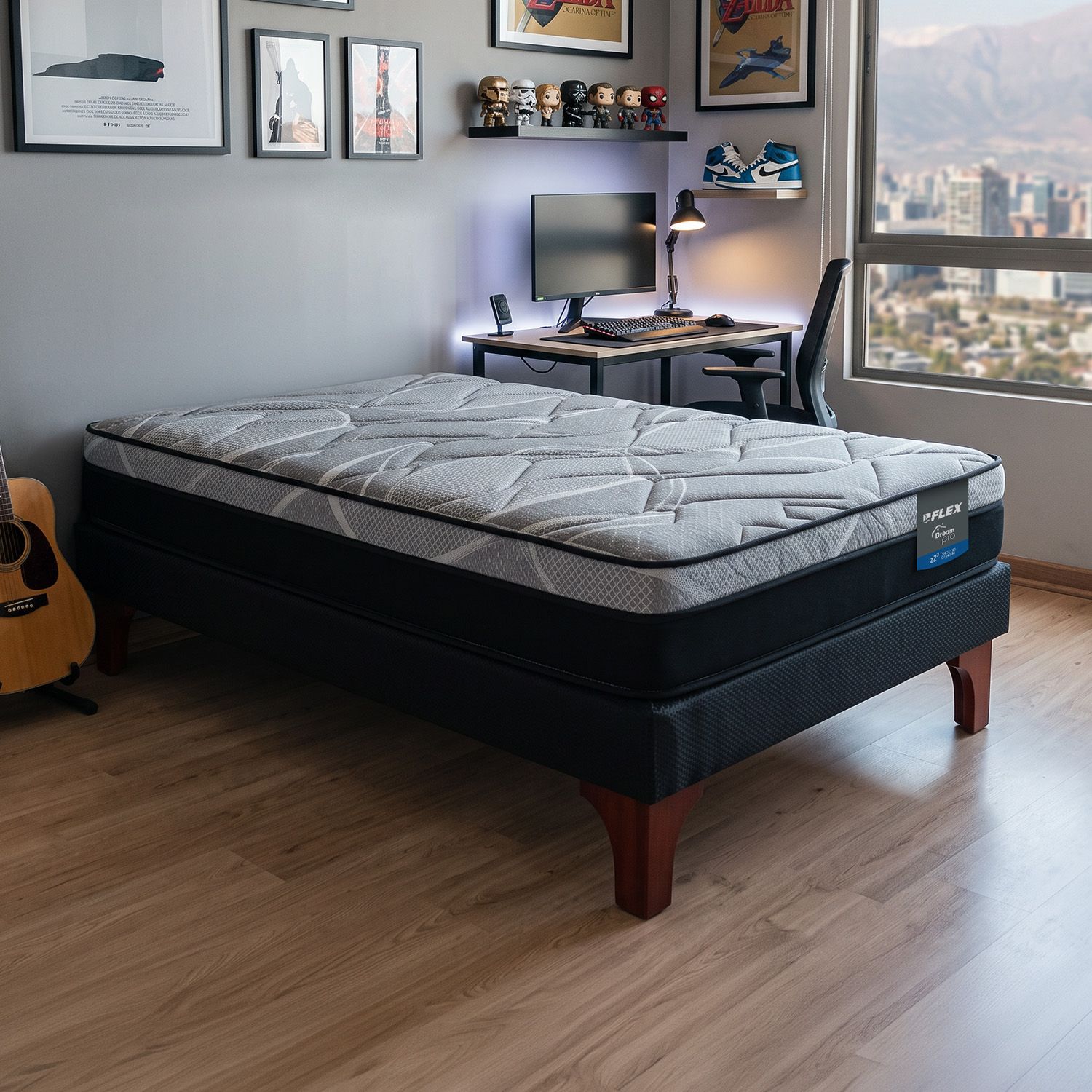 Cama Europea Flex Dream Pro / 1.5 Plazas image number 1.0