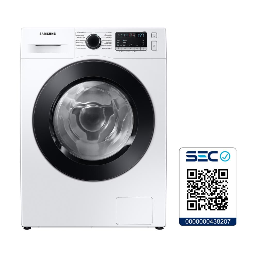 Lavadora Secadora Samsung WD95T4046CE/ZS / 9.5 Kg / 6 Kg image number 11.0