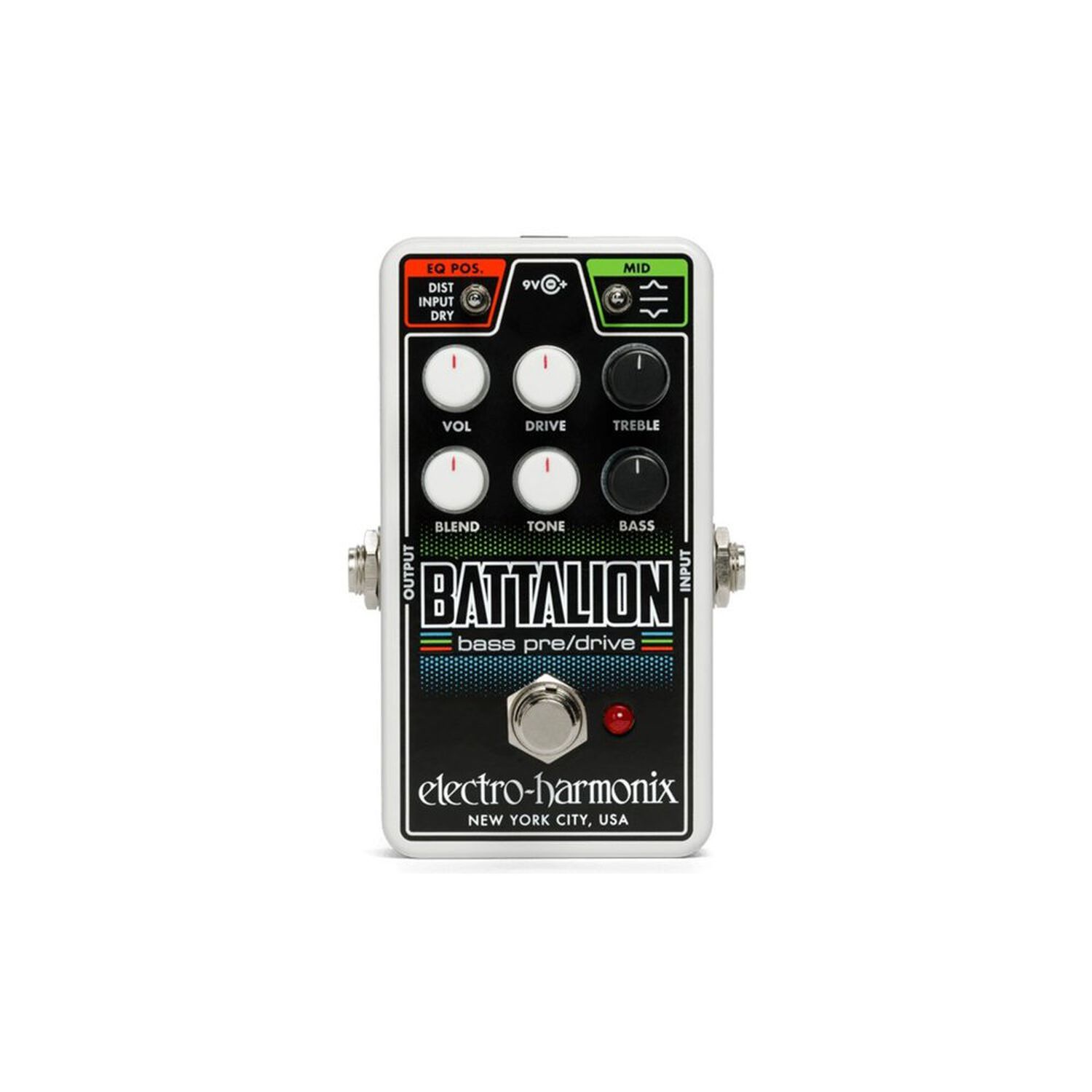Pedal Preamp Bajo/overdrive Nano Battalion Electro Harmonix image number 0.0