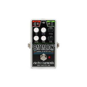 Pedal Preamp Bajo/overdrive Nano Battalion Electro Harmonix