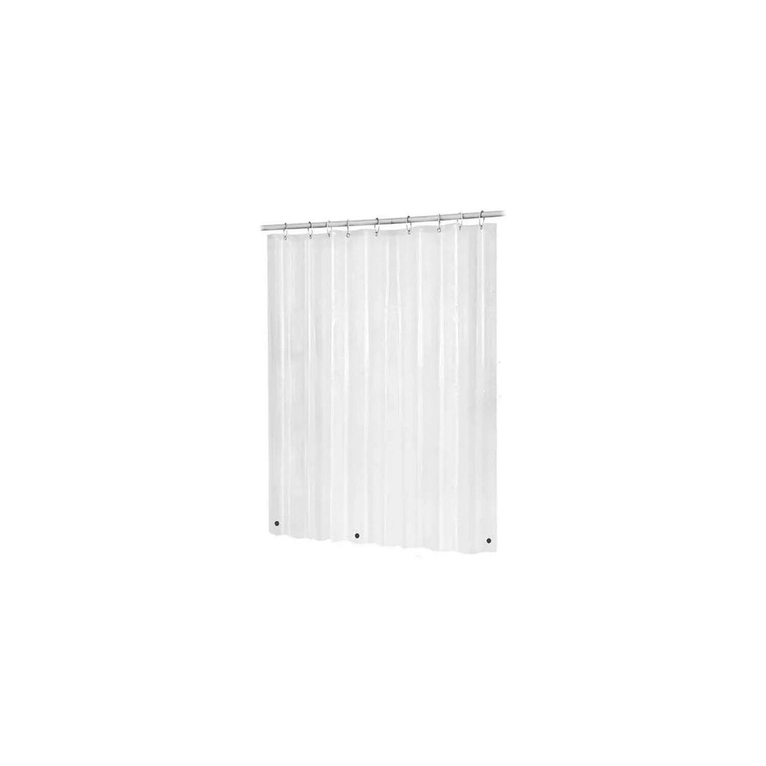 Forro Cortina Ba&ntilde;o Peva Transparente 180x180 Cms image number 0.0