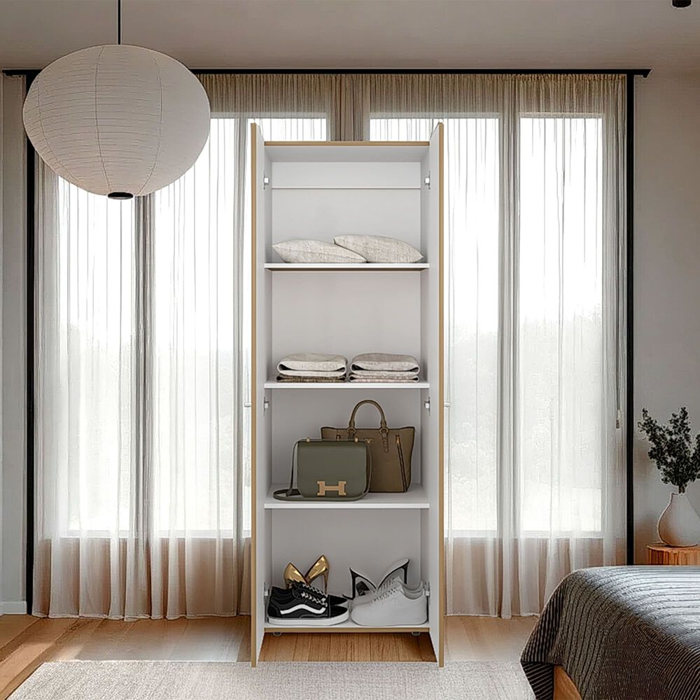 Closet 2 Puertas 170x60x40,2 Cm image number 4.0