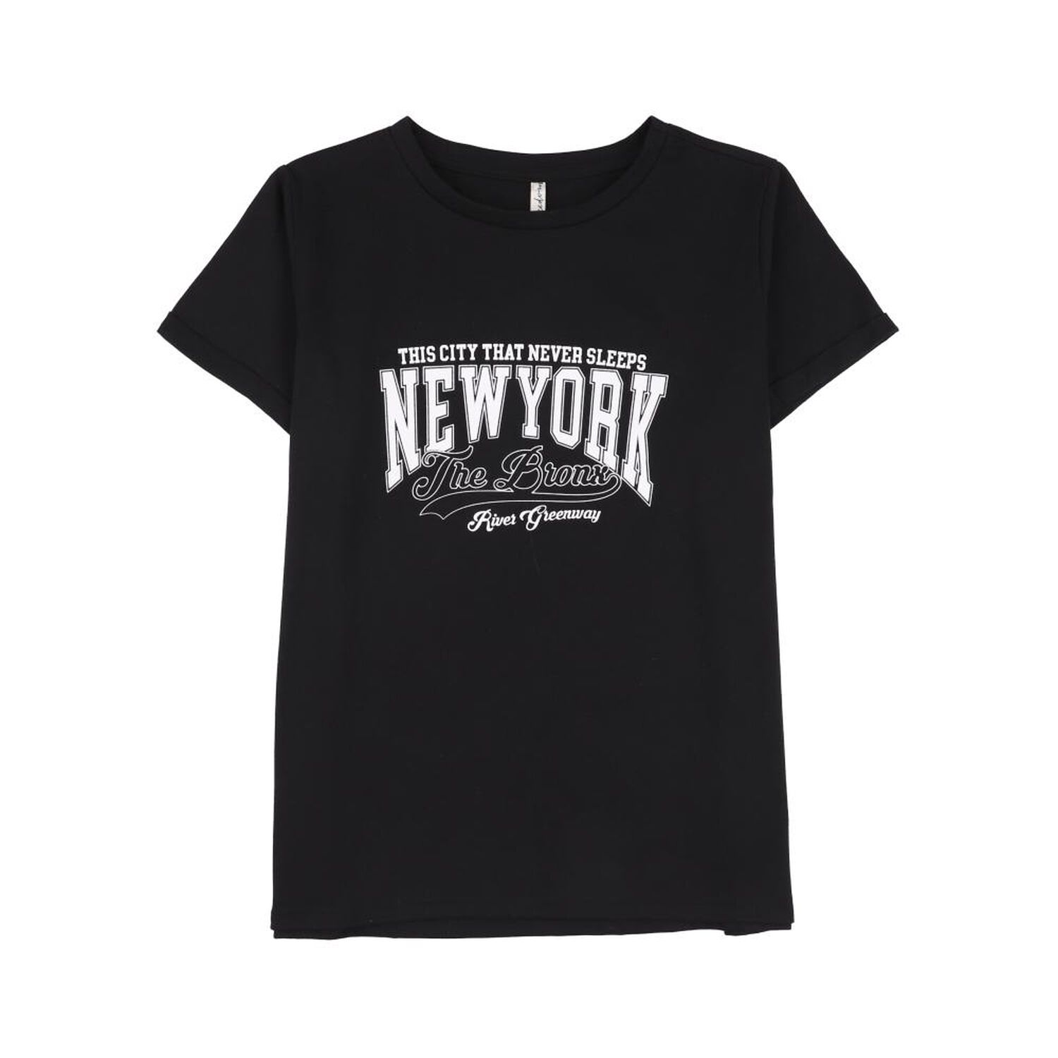 Polera Estampada Manga Corta Cuello Redondo Mujer Freedom image number 0.0