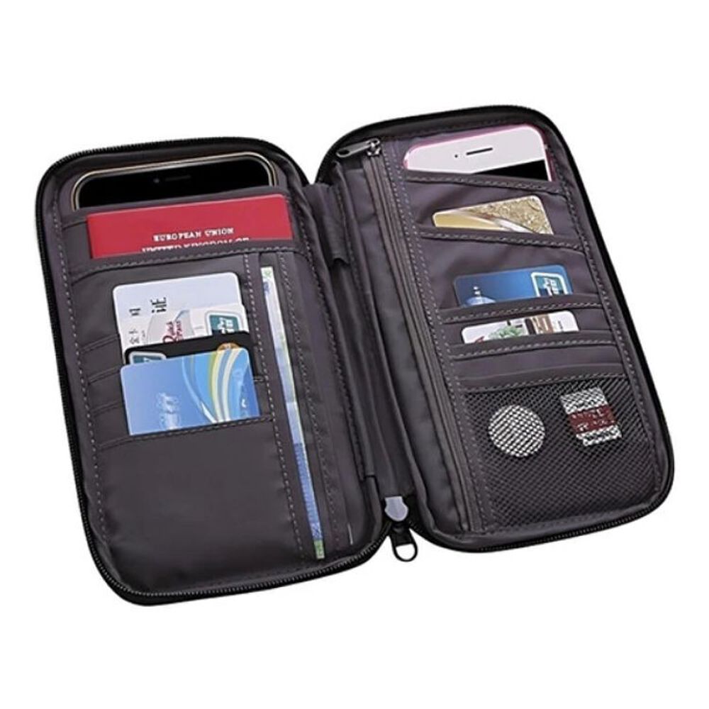 Billetera Portapasaporte Para Hombre Y Mujer image number 1.0