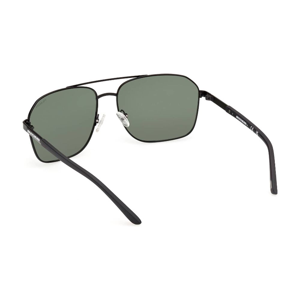 Lentes De Sol Negro Mate Polarizados Skechers image number 3.0