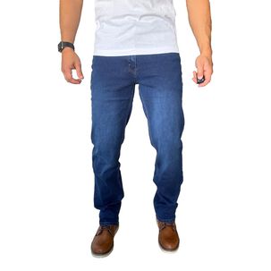 Jeans Elasticados Straight Fit Semirectos