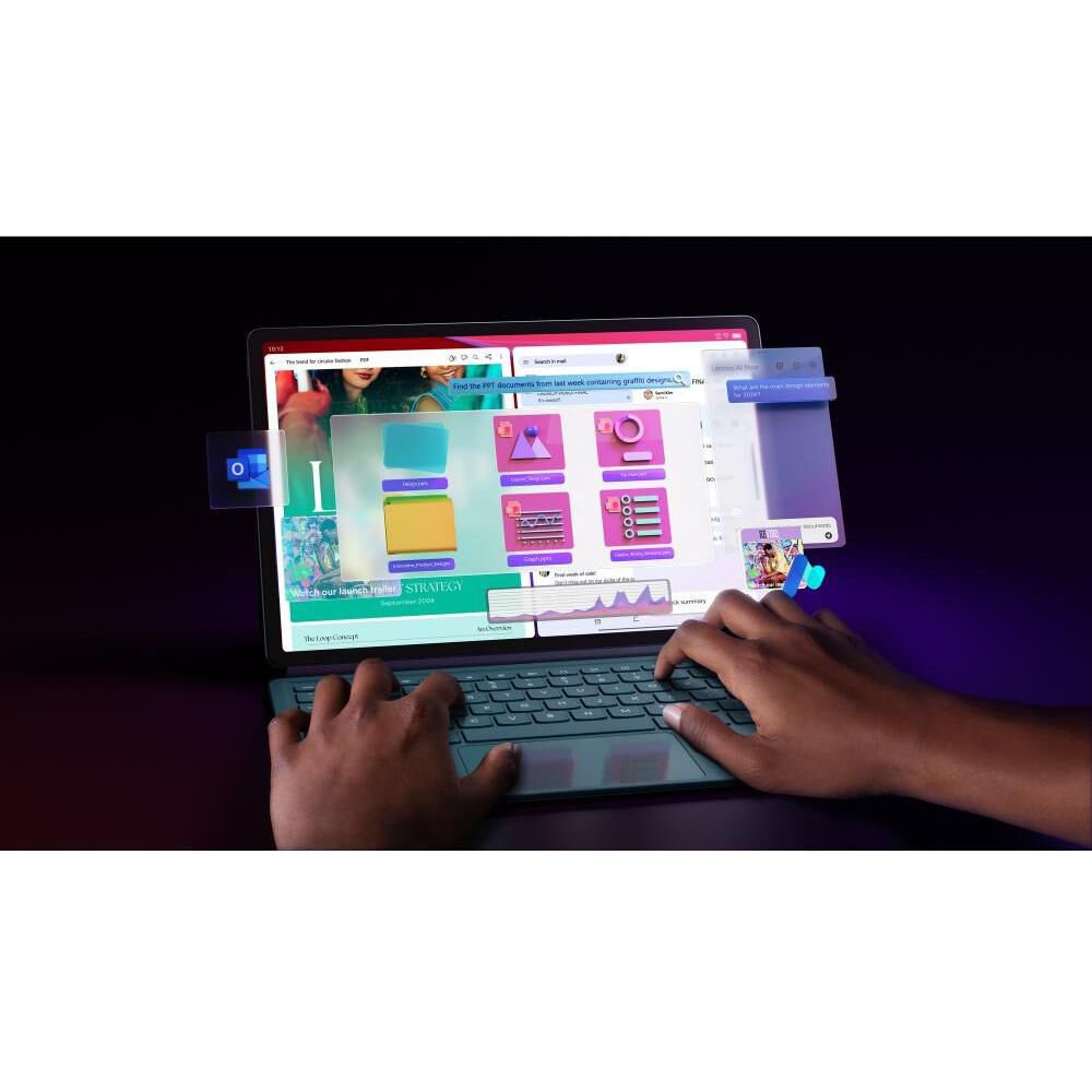 Tablet 12,7" Lenovo Yoga Plus / 16 GB RAM / 256 GB / Tidal Teal + Keyboard + Pen Pro image number 7.0