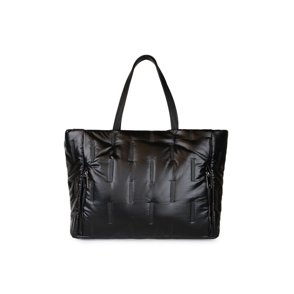 Bolso Mujer Negro Metalizado Pipertote Kenneth Cole image number 1.0