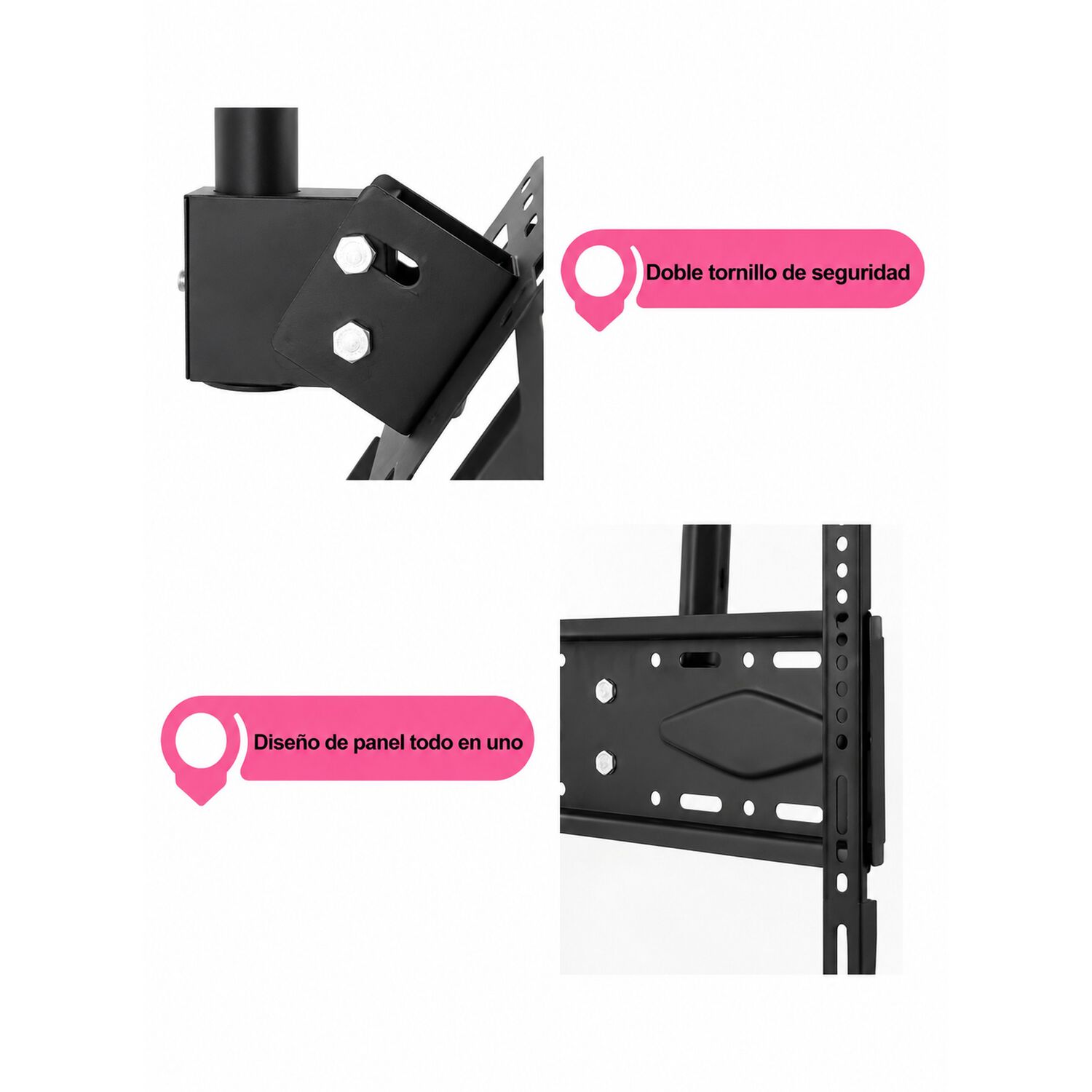 Soporte Tv Techo O Pared Ajustable 32 A 70" Rotaci&oacute;n 360&deg; image number 5.0