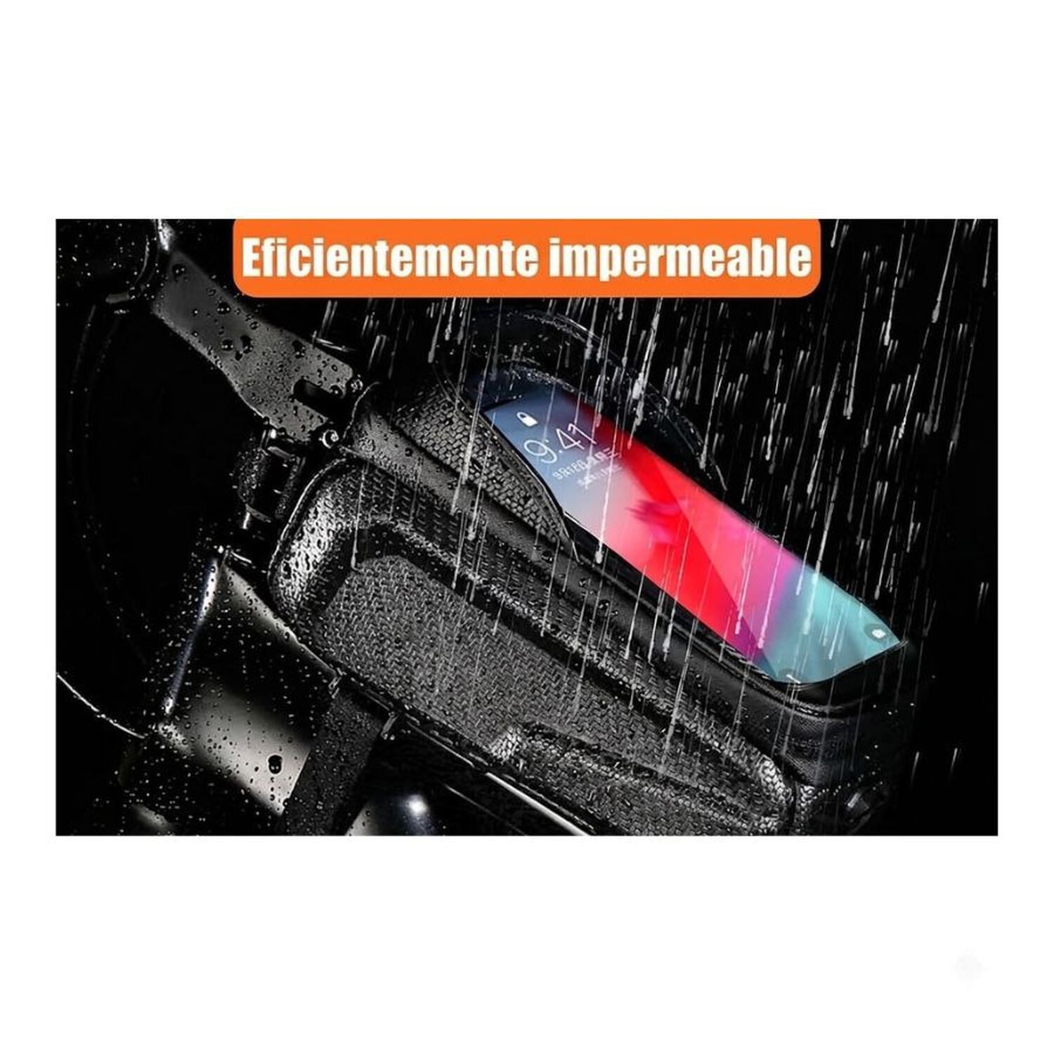Soporte Celular Bicicleta Bolso Impermeable image number 4.0
