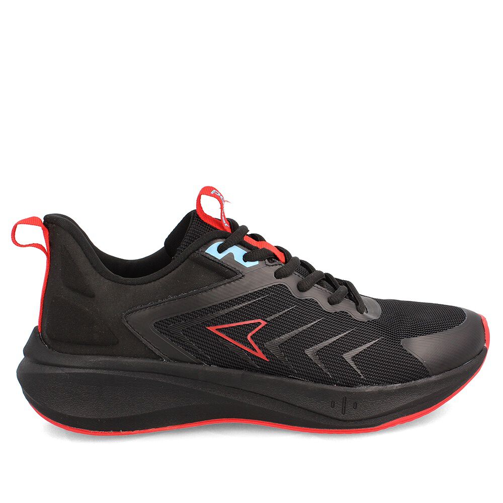 Zapatilla Hombre Power Swift Negro-rojo image number 1.0