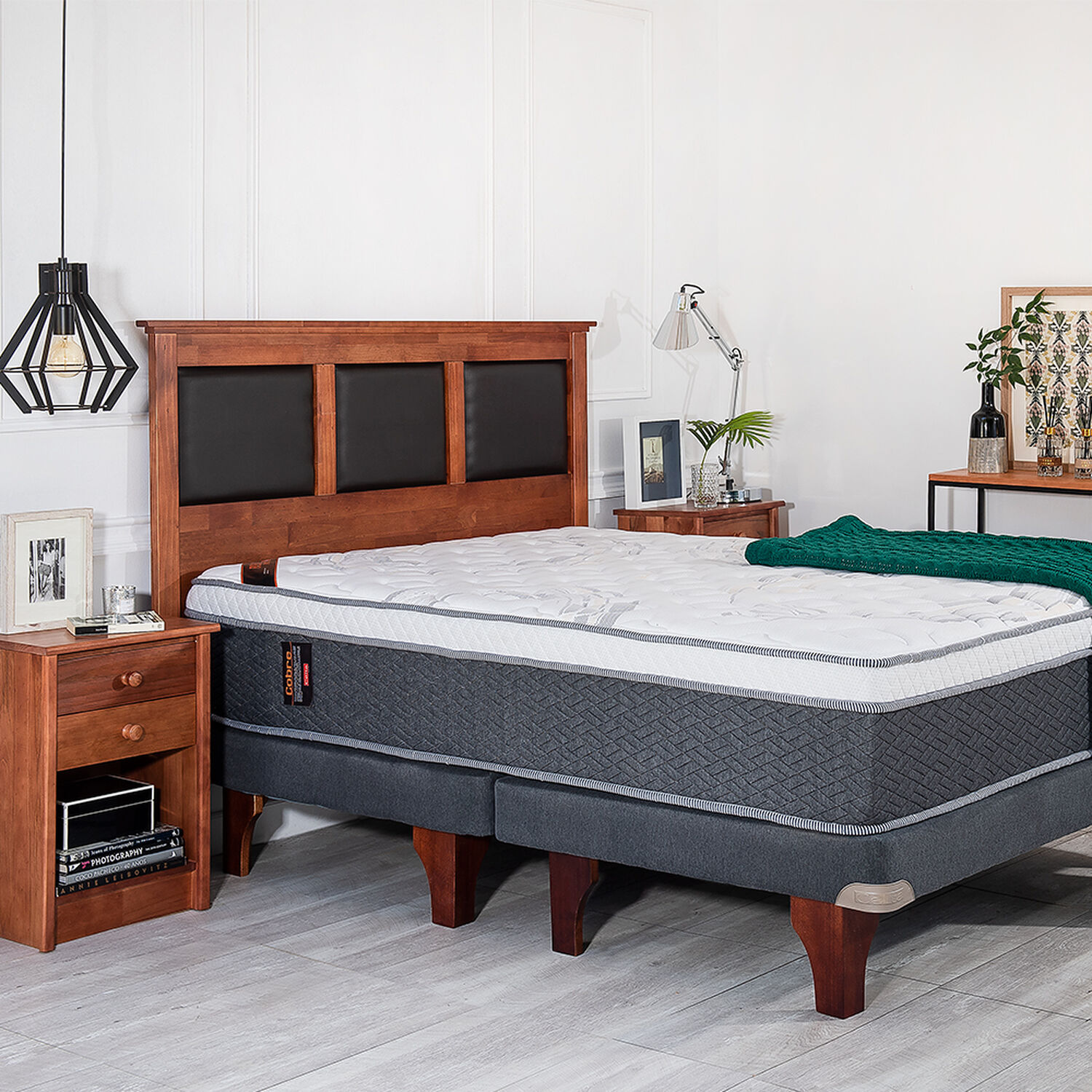 Set De Madera Casaideal New Corinto   / 2 Plazas image number 3.0