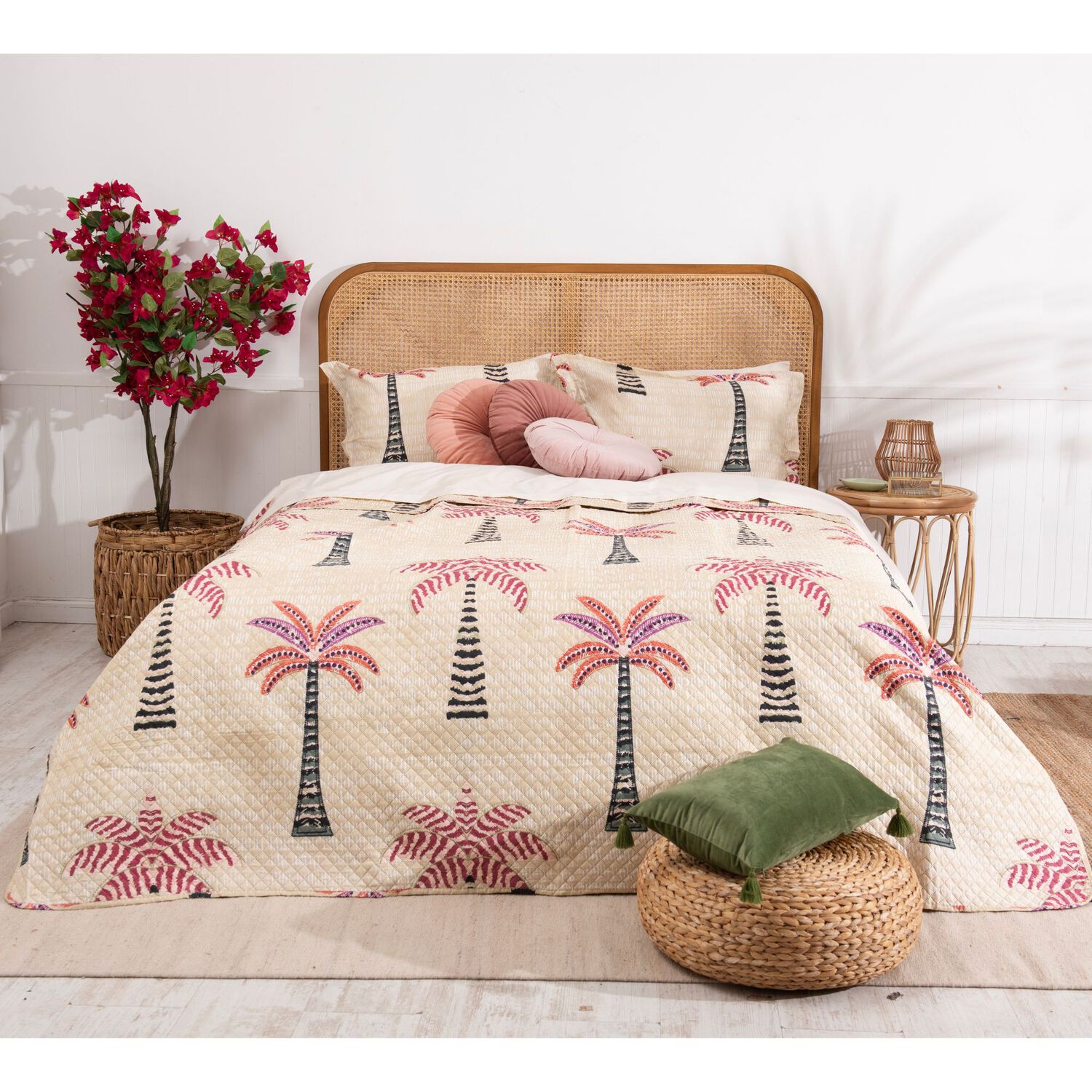 Quilt Mashini Palmeras / 2 Plazas image number 5.0