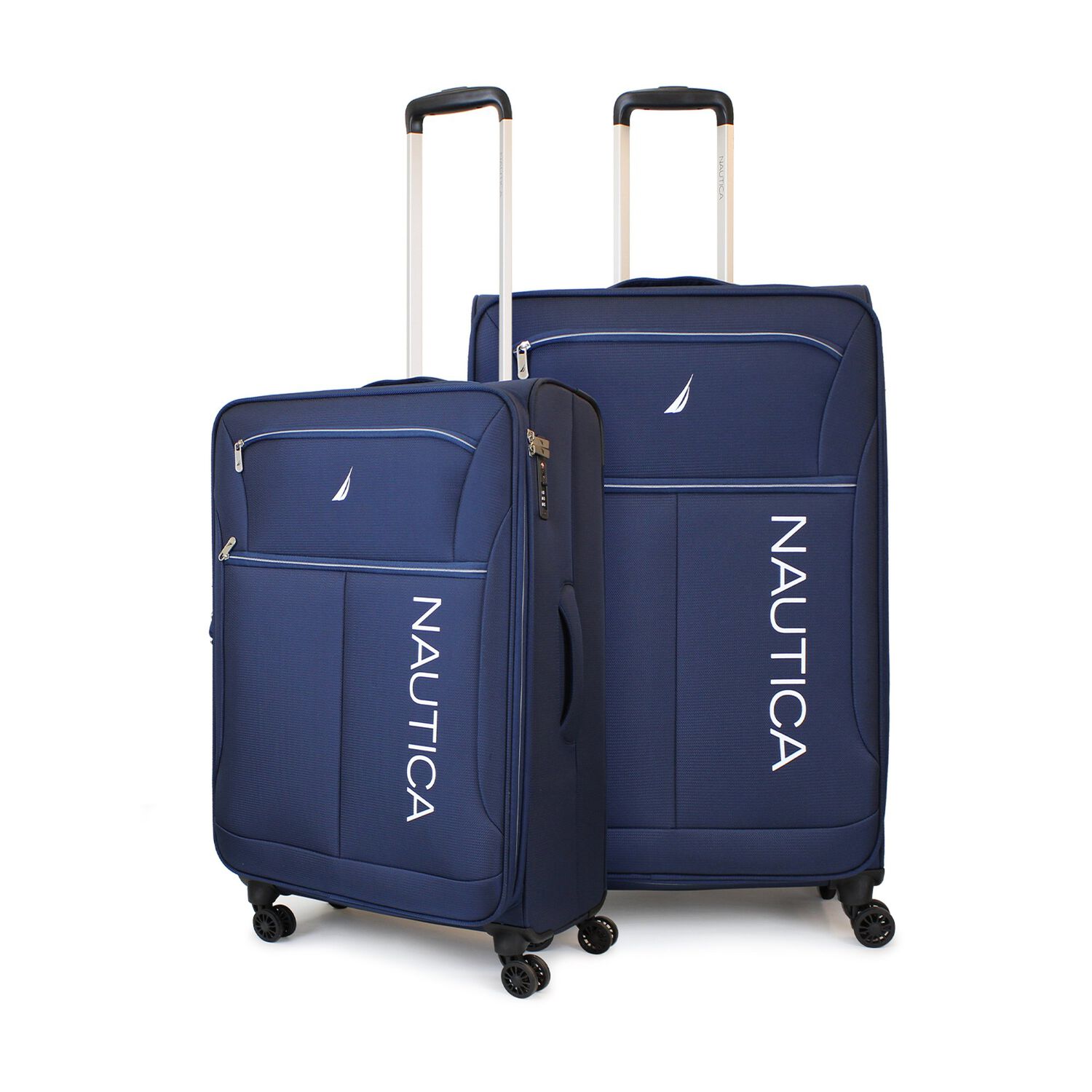 Pack 2 Maletas Blandas M+l Nautica Valencia 20kg Y 23kg Azul image number 0.0