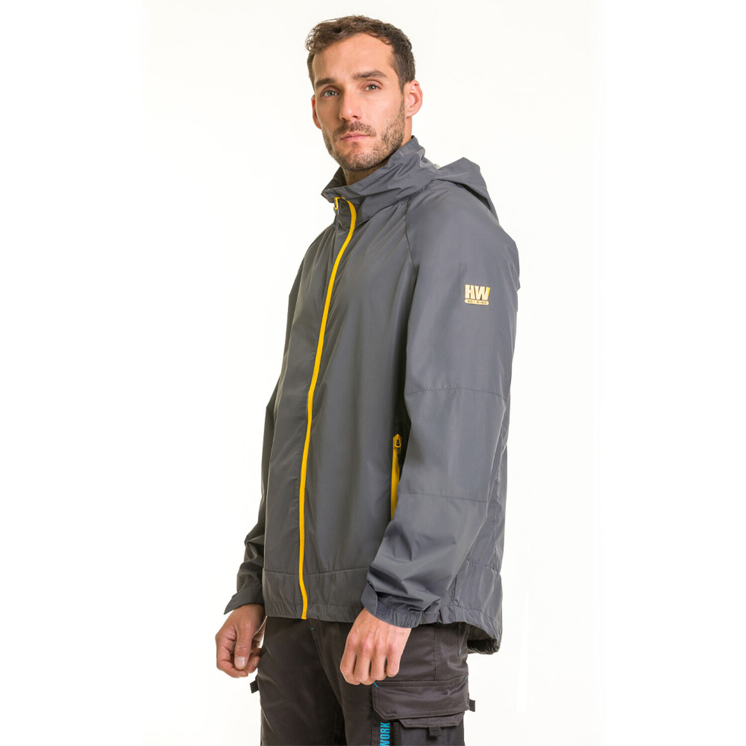 Cortaviento Hw Vent Hombre Carbon Grey image number 2.0