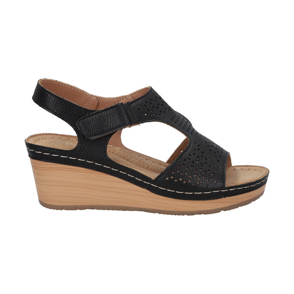 Sandalia Mujer Negro Kylie Police image number 0.0