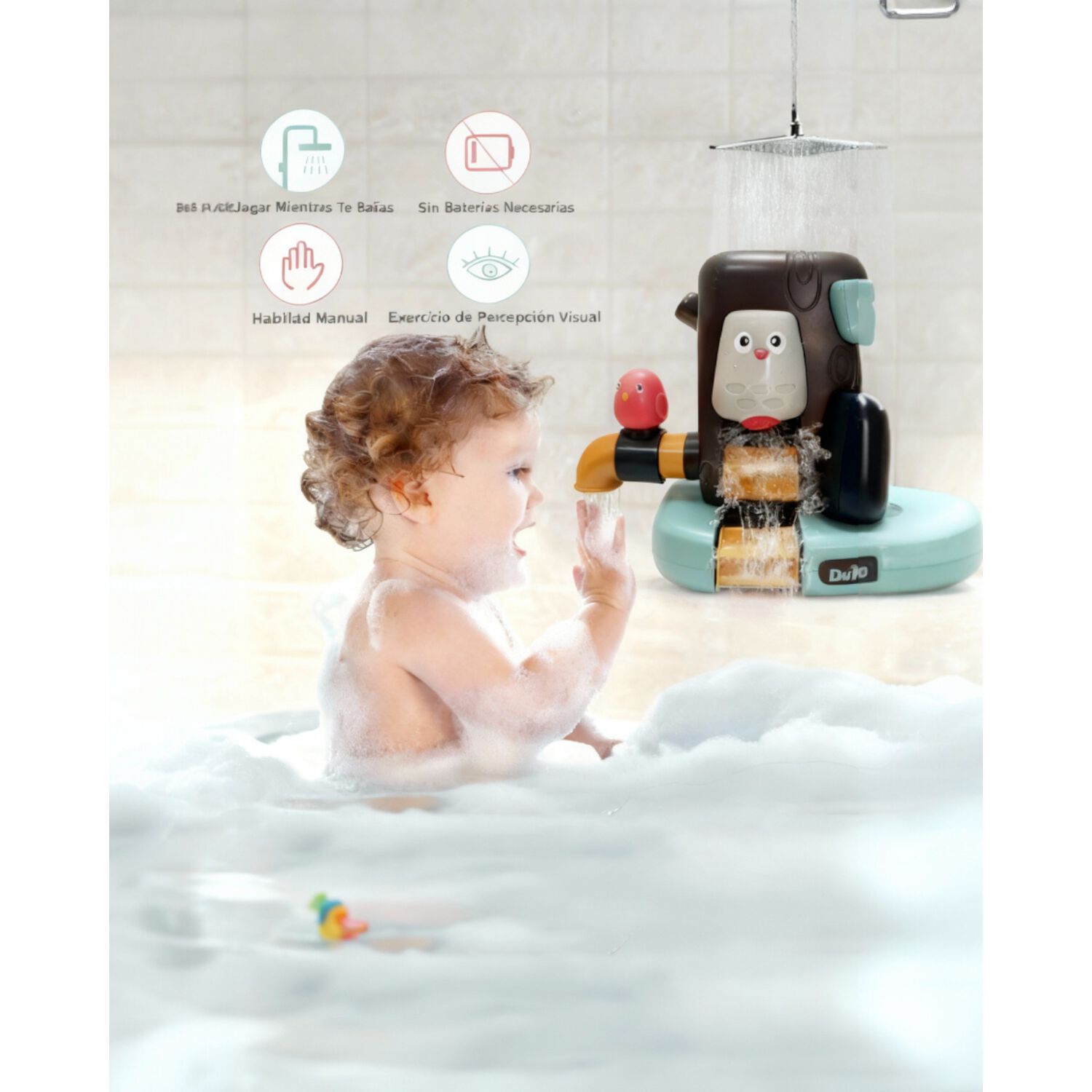 Juguete De Ba&ntilde;o Pajaritos Para Ba&ntilde;era Ducha Para Bebe Y Ni&ntilde;os image number 6.0