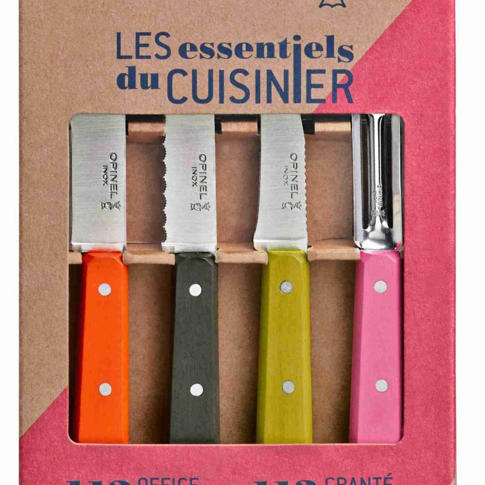 Cuchillos Opinel N112 Los Esenciales - 4 Unidades image number 0.0