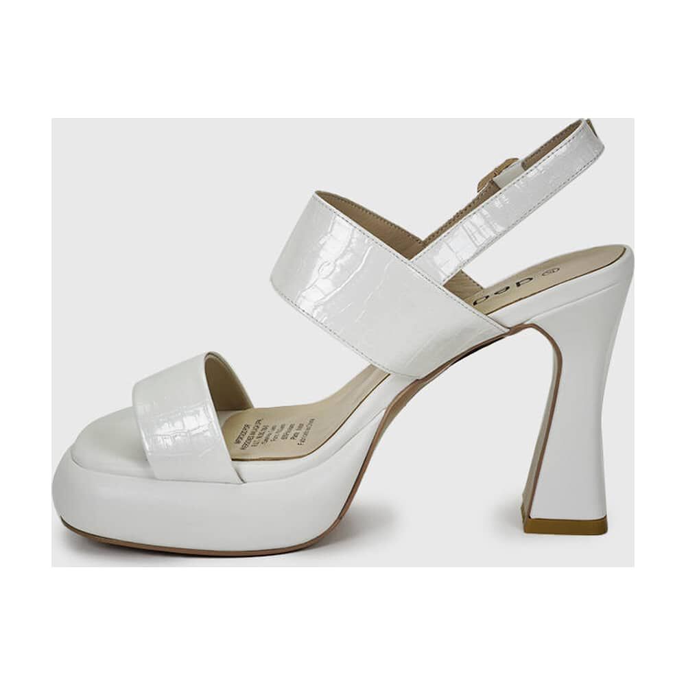 Sandalia Cuero Kader Blanco image number 2.0