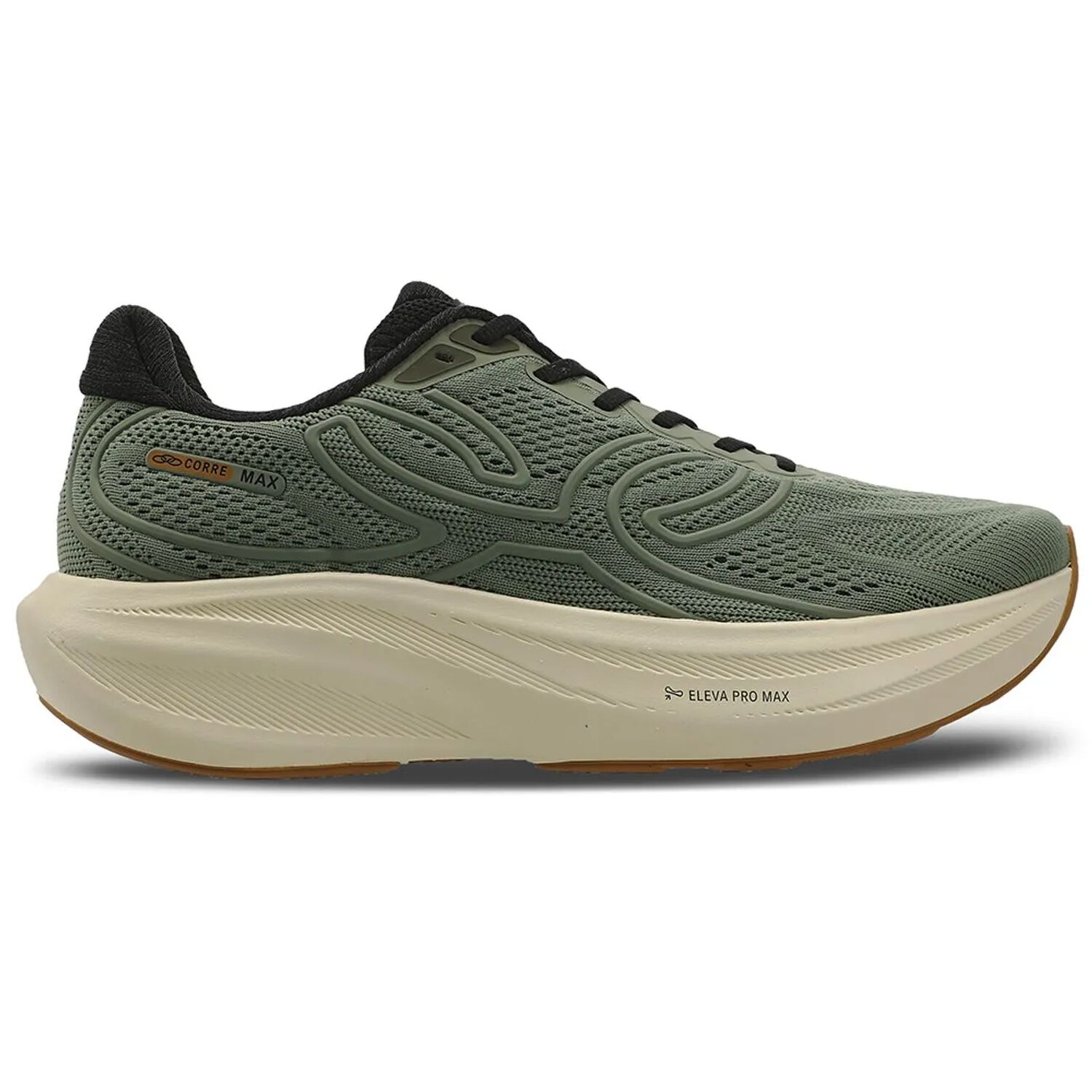 Zapatilla Running Hombre Corre Max Verde image number 0.0
