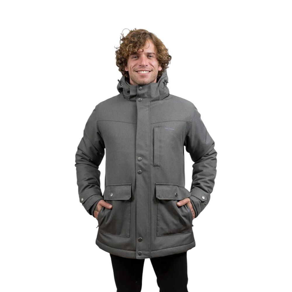 Chaqueta Impermeable 3m Expedition V2 Gris Oscuro Hombre Falcone image number 2.0