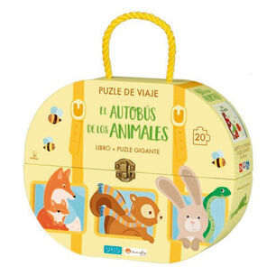 Libro Y Puzzle El Autobus De Los Animales