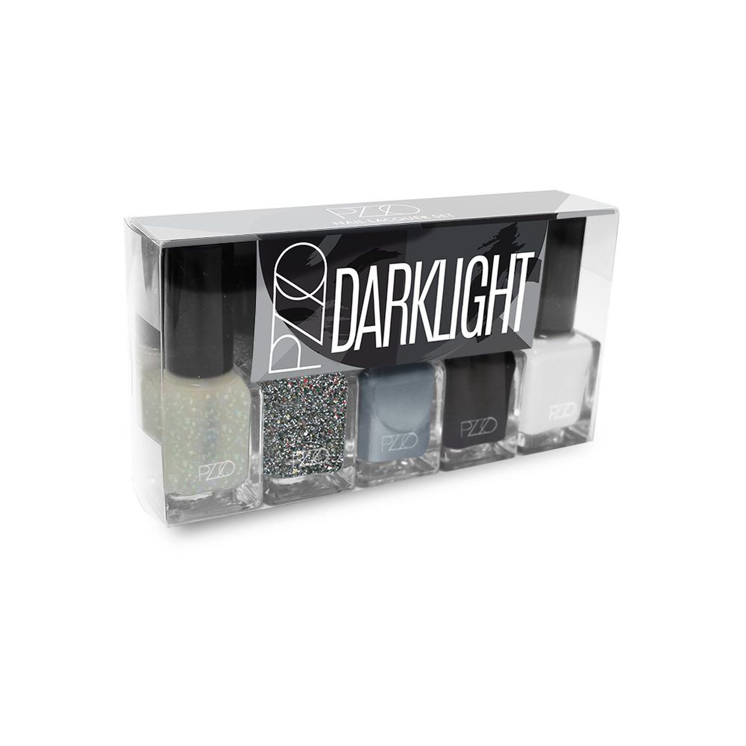Set Esmaltes Petrizzio Nail Lacquer&nbsp;darklight / 5 Colores image number 0.0